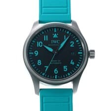 IWC Pilot's Watch Mark XX Mercedes-AMG Petronas IW328210 Black/Noir mens Wat...