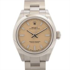 Rolex Oyster Perpetual 28 276200 SS SS AT Beige dial