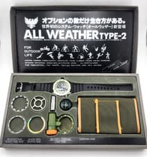 Orient All Weather Type 2 Puma Quartz Mens Watch Complete * NOT WORKING * READ