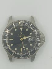 Rolex Submariner 1680 Silver Oyster Bracelet with Black Bezel