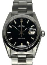 Rolex Oyster-Date 6694 1971  Black Dial Watch