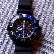 SEIKO PROSPEX SBDL045 Diver's Solar Chronograph Watch