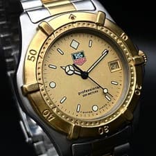 TAG Heuer Quartz Watch Two-Tone 964.006F Brand-New Battery Fully Functional