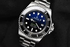 2025 Rolex Sea-Dweller Deepsea 44mm Steel James Cameron D-Blue Dial 136660 FS