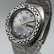Vintage 1969 Seiko 5 Sports 6119-7170 Rally diver Checker flag Automatic #1992