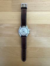 Hamilton Khaki King H644550 Silver Dial Automatic Men's Watch Used Working #94