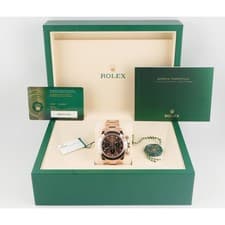 Rolex 126505 Cosmograph Daytona Chocolate Dial Oyster Bracelet Box & Papers 2026