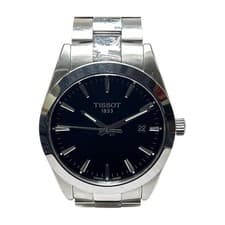 TISSOT Gentleman Date Quartz Watch T127410A Used From Japan