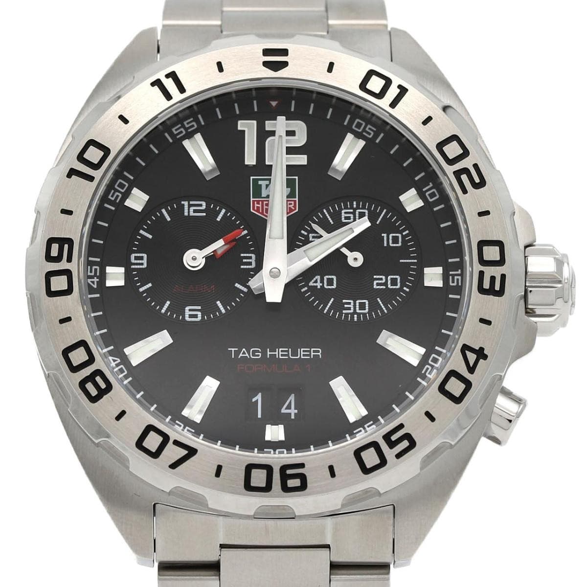 TAG Heuer Formula 1 Alarm WAZ111A BA0875 SS Quartz