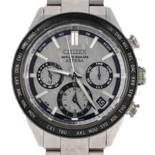 Citizen Attesa GPS Radio-Controlled Watch F950-0029S0G/CC4076-65A TI Solar