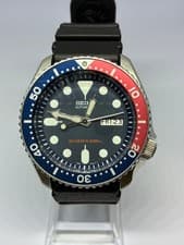 Seiko SKX009 Automatic Divers Watch 200m Used Tested From Japan
