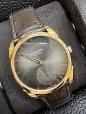 Parmigiani Fleurier Tonda 1950 Rose Gold Grey Dial Automatic Watch Papers
