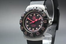 *Exc+5* TAG HEUER Formula 1 Professional WA1217 Pink 34mm Men's Qz Watch JAPAN