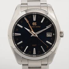 Grand Seiko Sports collection GMT SBGN009 SS SS QZ blue dial 6 Extra Links