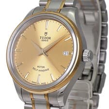 Tudor Style Unisex Watch SS×YG Gold Dial Ladies Boys 12303 TUDOR