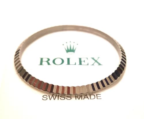 ULTRA RARE VINTAGE ROLEX DAY-DATE 18239 FLUTED BEZEL WHITE GOLD 18K GENUINE 100%