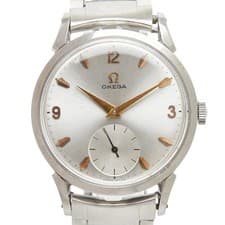 OMEGA Seamaster Watches 2612-5 Hand Winding Silver dial mens 【Used】
