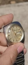 Vintage 1975 Bulova Automatic 23J Watch – Linen Dial – N5 –