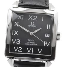 OMEGA De Ville Coaxial Date Black Dial Automatic Men's Watch_949039
