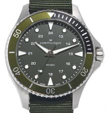 Hamilton Khaki Navy Scuba Quartz Steel Watch Box
