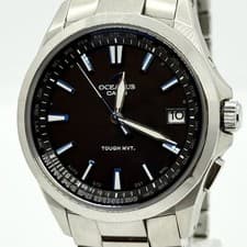 CASIO Oceanus OCW-S100-1AJF Radio Solar Titanium Watch with Box & Accessories