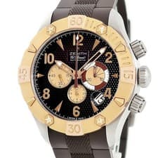 ZENITH Defy Classic El Primero 86.0526.4000/75.R650 K18RG x Stainless Stee