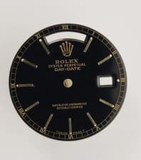 100%  Original Rolex president day-date black dial for 18038, 18238,118238,Great