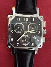 Hamilton Lloyd クォーツ クロノグラフ 48mm 中古