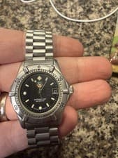 TAG Heuer 2000 Professional 962.013R Black 35mm Quartz Men's Watch