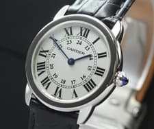 [Near MINT w/Paper] Cartier Ronde Solo W6700155 White Dial 29mm Women's Watch