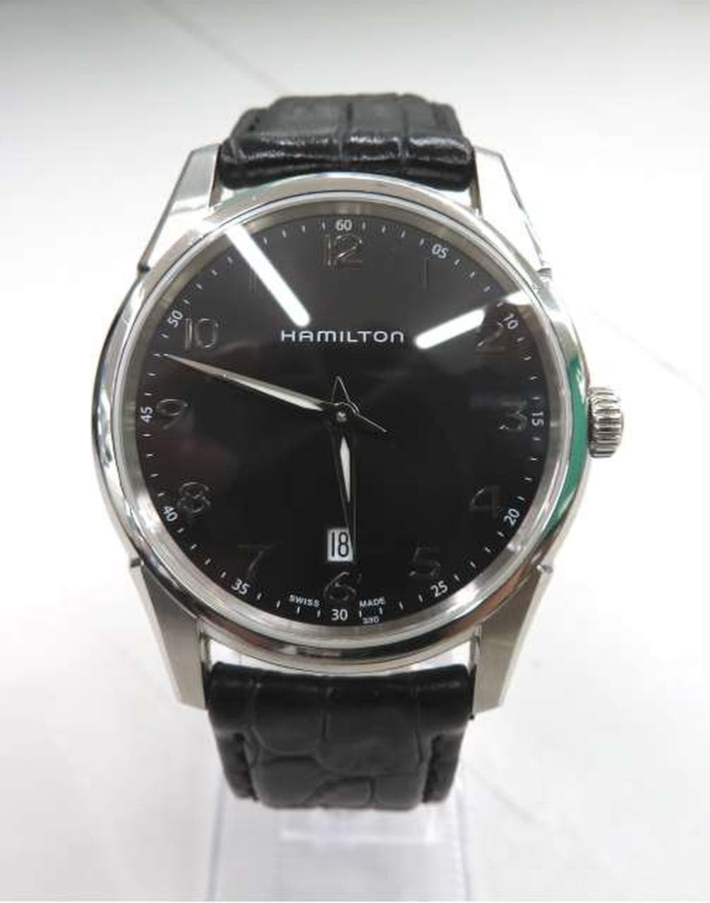 Hamilton Jazzmaster Black Leather Model H385111 HAMILTON