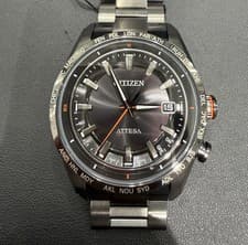 Citizen ATTESA CB0286-61E Eco-Drive Radio Controlled Titanium Black Dial