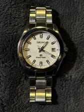 ## GRAND SEIKO SBGF017 8J56 Quartz 200m Blue Textured Dial JDM [S1670]