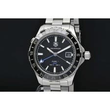 TAG HEUER WAK211A.BA0830 Aquaracer 500M Caliber 7 GMT Men s SS Ceramic Automatic