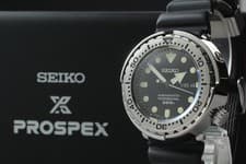 Full Set *Near MINT* SEIKO Prospex Marinemaster 7C46-0AG0 SBBN033 Men's Qz Watch