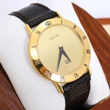 GUCCI Men's wristwatch Battery replaced Quartz