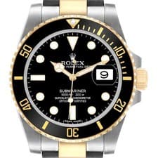Rolex Submariner Steel Yellow Gold Mens Watch 116613