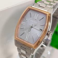 Seiko Lukia Grow SSQW072 Solar Radio Titanium Sapphire 100m Ladies Watch Used FS