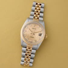 Rolex Datejust 31 68273, Yellow Gold & Steel, Champagne Jubilee Diamond Dial,...