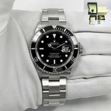 2007 Rolex Submariner Date 16610 40MM Box Papers Z-Serial 2025 Factory Serviced