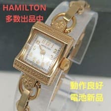 Hamilton H312310 Ladies Wristwatch Gold Stainless Analog Timepiece Luxury