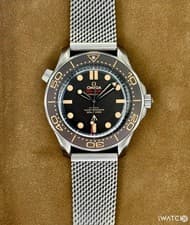 NEW 2026 Omega Seamaster Diver 300M James Bond 007 Edition "No Time To Die" 42mm