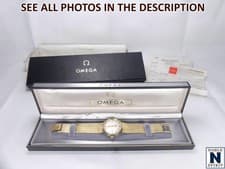NobleSpirit STUNNING Omega Seamaster SOLID 14kt GOLD (85.7 Grams = 3 oz) PAPERS