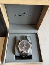 Hamilton Jazzmaster Thinline Men's Watch. Blue dial 42mm- H385111