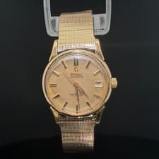 Vintage 1960 Gold Cap Omega Constellation Calendar Wristwatch - OT 14393