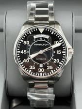 New Hamilton Khaki Aviation Pilot Day Date Auto 42mm Men's watch H64615135