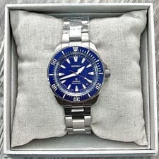 Seiko Prospex SRPL51 Automatic Blue Dial Stainless Steel Dive Watch Open Box.