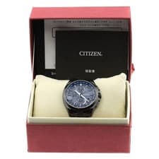 CITIZEN ATTESA AT8044-56E Eco-Drive Radio Chronograph Black Titanium Wristwatch