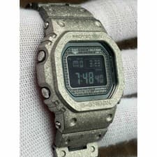 CASIO G-SHOCK 40th Anniversary Recrystallized GMW-B5000PS-1JR Watch Silver Used