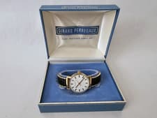 1979 Girard Perregaux 17J Gyromatic Wristwatch w Original Box
